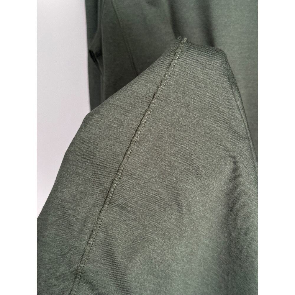 NWT Quince Men Long Sleeve Polo Shirt Size M Olive Green Recycled Preppy Golf - Picture 6 of 9